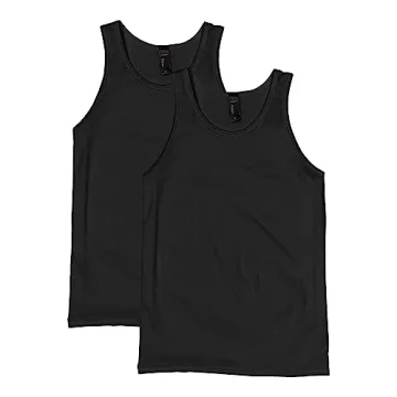 Hanes Men's X-Temp Tank Top 2 Pack - Black XX-Large Comfort