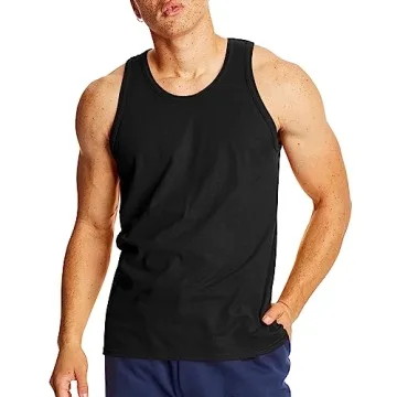 Hanes Men's X-Temp Black Tank Top 2 Pack XX-Large