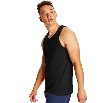 Hanes Men's X-Temp Black Tank Top 2 Pack XX-Large