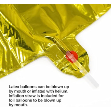 2025 New Year Party Gold Foil Number Balloons