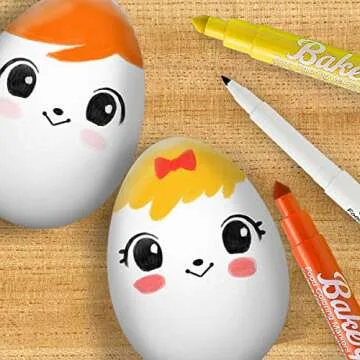 Bakerpan Fine Tip Edible Markers for Perfect Cookie Art