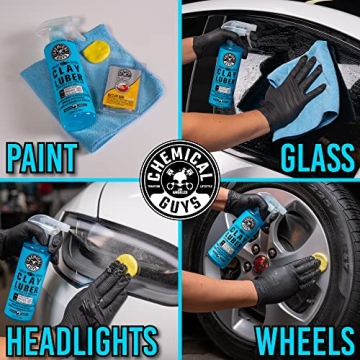 Chemical Guys OG Clay Bar & Lubber Kit for Car Detailing