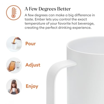 Ember Smart Mug 2 App-Controlled Heated Coffee Mug