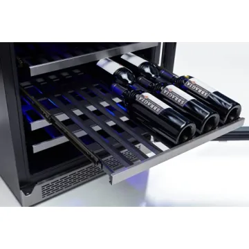 Zephyr 24" Wine Fridge - Stylish Mini Cooler for Any Space