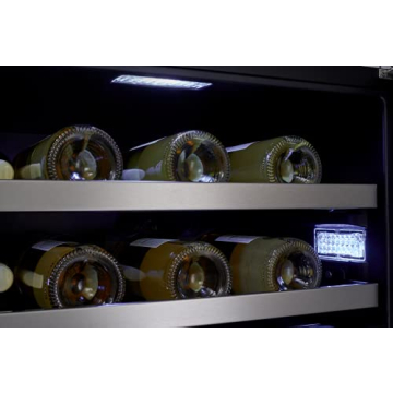 Zephyr 24" Wine Fridge - Stylish Mini Cooler for Any Space