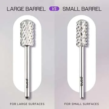 PANA 3/32" Large Carbide Nail Drill Bit for Professionals