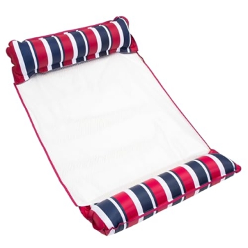 Aqua Original 4-in-1 Monterey Hammock Pool Float & Water Hammock – Multi-Purpose, Inflatable Pool ...