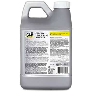 CLR Calcium, Lime & Rust Remover, Blasts Calcium, Dissolves Lime Deposits, Zaps Stubborn Rust Stains and Hard Water Deposits, 80 Ounce Bottle