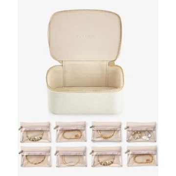 Vlando Travel Jewelry Organizer - Velvet Case for Gifts