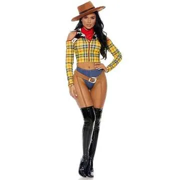 Forplay Playtime Sheriff Sexy Cowboy Costume for Women