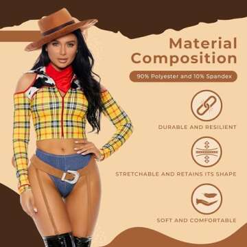 Forplay Playtime Sheriff Sexy Cowboy Costume for Women