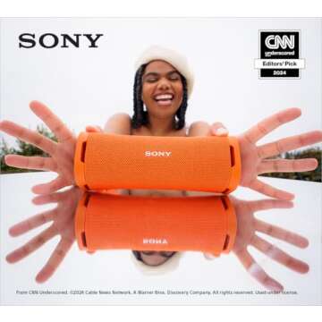 Sony ULT Field 1 Wireless Speaker Compact and Portable Design, Enhanced Bass and Sound Diffusion, Lo...