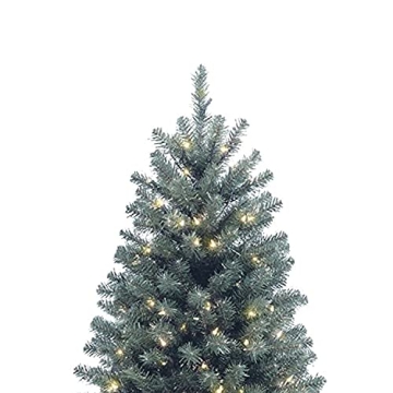 7.5ft Pre-Lit Christmas Tree with White Lights