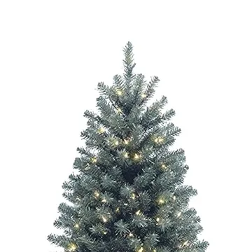 7.5ft Pre-Lit Christmas Tree with White Lights