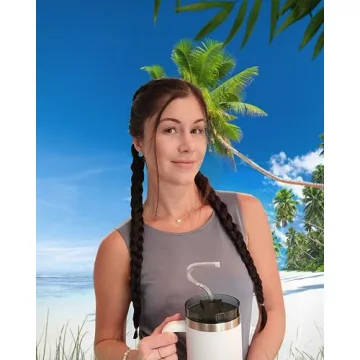 Lipzi Anti-Wrinkle Glass Straws - Eco-Friendly & Stylish