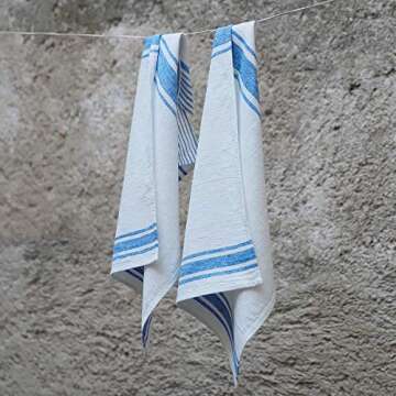 LinenMe Tuscany Hand and Guest Towels - Elegant & Absorbent