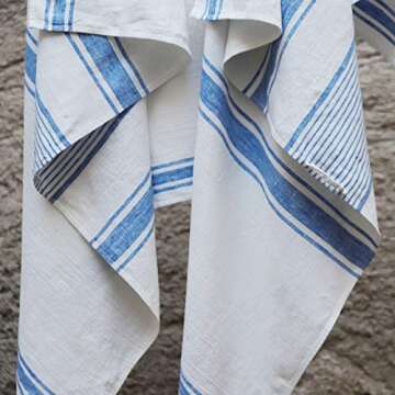 LinenMe Tuscany Hand and Guest Towels - Elegant & Absorbent