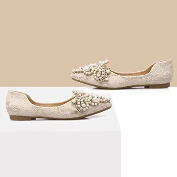 Elevate Your Style with LIYUHANJIALU Pearl Flats