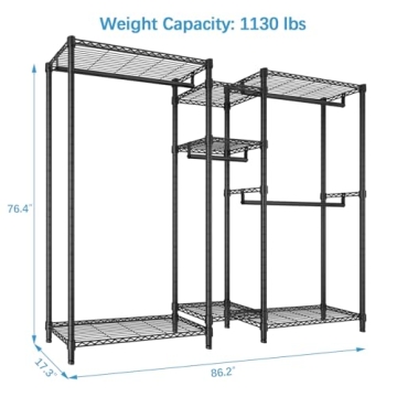 VIPEK V6 Plus Garment Rack – Versatile Clothing Storage