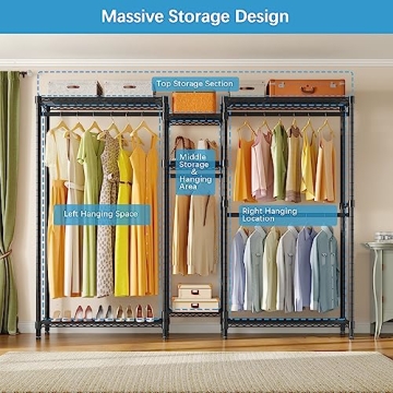 VIPEK V6 Plus Garment Rack – Versatile Clothing Storage