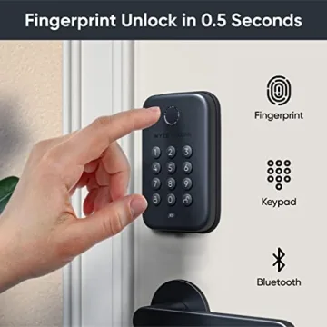 Wyze Lock Bolt Smart Keyless Entry Fingerprint Bluetooth