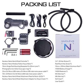 Tiltamax Nucleus-Nano Wireless Lens Control System