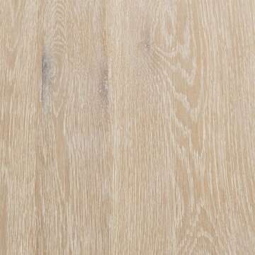 Classic Home Tiber 48" White Washed Oak Veneer Wood Coffee Table