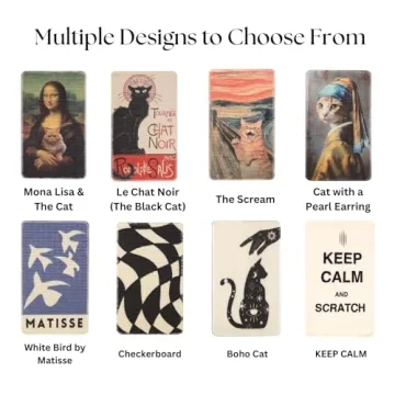 Sisal Cat Scratcher Mat - Versatile Use and Durable Design