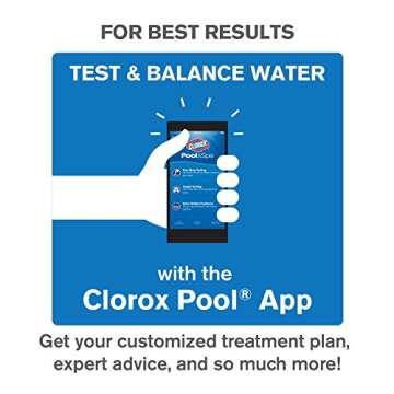 Clorox® Pool&Spa™ Swimming Pool Algaecide and Clarifier, Prevents and Treats Pool Algae, Clears Water, 128 Fl Oz (Pack of 1)