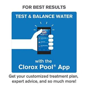 Clorox® Pool&Spa™ Swimming Pool Algaecide and Clarifier, Prevents and Treats Pool Algae, Clears Water, 128 Fl Oz (Pack of 1)