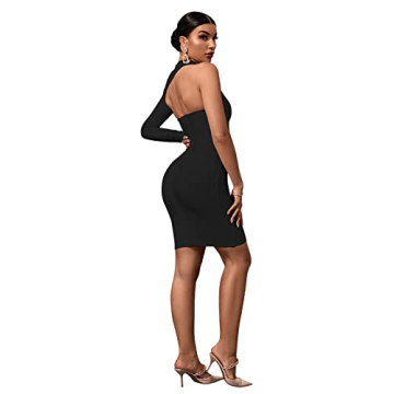 Maketina Elegant One Shoulder Midi Dress for Parties