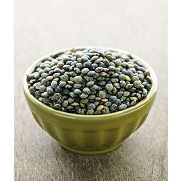 Hunza Organic French Lentils for Healthy Cooking