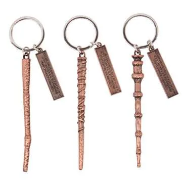 Harry Potter Collectible Key Chain Mystery Blind Box, Series 1 - Receive 1 of 12 Mystery Key Rings - Spells, Wands & Horcruxes - Gift for Kids and Teens