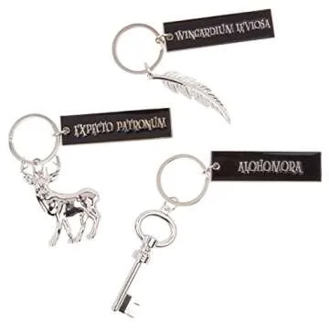 Harry Potter Collectible Key Chain Mystery Blind Box, Series 1 - Receive 1 of 12 Mystery Key Rings - Spells, Wands & Horcruxes - Gift for Kids and Teens
