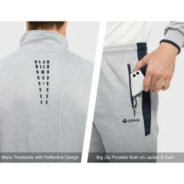 TBMPOY Men's Tracksuits - Comfortable Athletic Wear