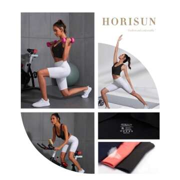 Premium HORISUN Women's Longline Sports Bra for Comfort