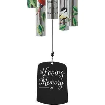 Custom Sympathy Wind Chime for Memorials - 36"