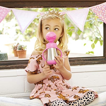 Munchkin Cool Cat Sippy Cup for Toddlers 8 Oz Pink