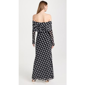 AFRM Women's Thelma Off The Shoulder Maxi Dress