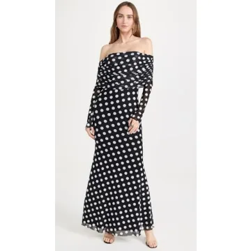 AFRM Women's Thelma Off The Shoulder Maxi Dress