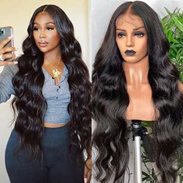 ARIETIS 13x4 Lace Front Wigs Human Hair 26inch