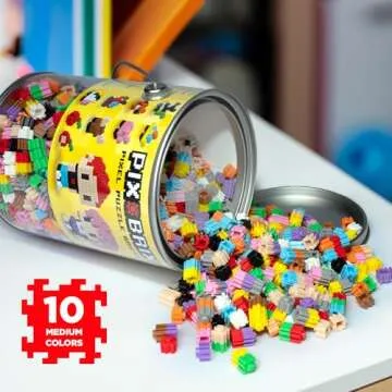 Pix Brix Pixel Art Building Bricks 1,500 Pieces