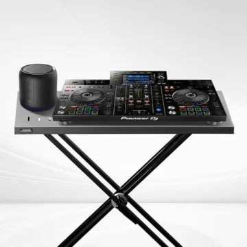VEVOR Portable DJ Table Stand - Adjustable & Lightweight
