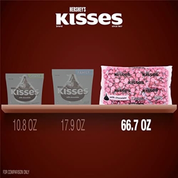 HERSHEY'S KISSES Milk Chocolate Bulk Bag for Events