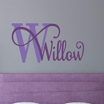 Personalized Name Wall Decal for Kids Rooms - Custom Wall Art