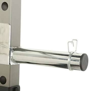 Fitness Reality Extended 9" Olympic Weight Plate Holder for 2"x2" Tube Power Cage