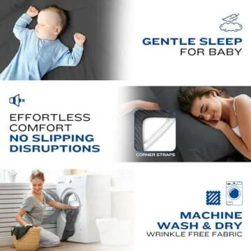 DREAMCARE King Size Cooling Sheets Set – Extra Deep Pocket