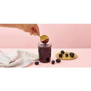 Le Parfait Jam Jars - 11oz Pack of 6 Canning Jars