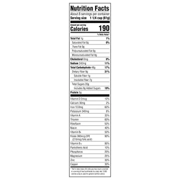 Post Raisin Bran® Whole Grain Cereal 16.6 Oz