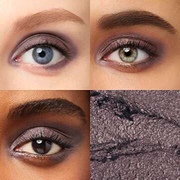 Julep Eyeshadow 101 Crème-to-Powder Waterproof Shadow Stick – Smoky Amethyst Shimmer – Long-Las...